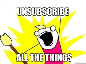 Unsubscribe All the Things